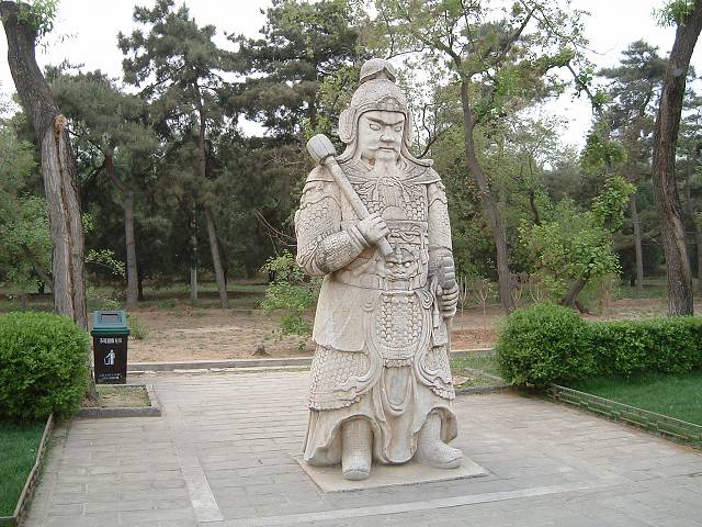 明十三陵・神道の写真の写真