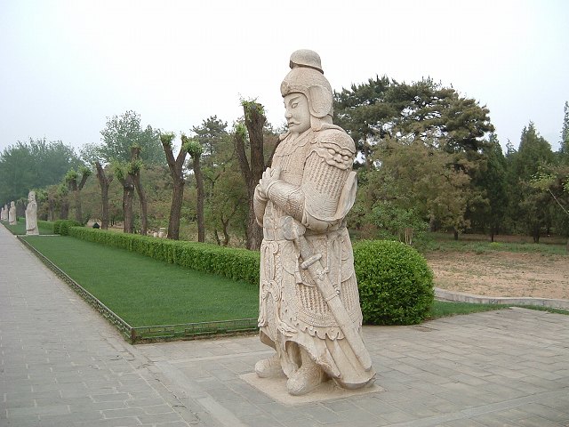 明十三陵・神道の写真の写真