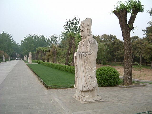 明十三陵・神道の写真の写真