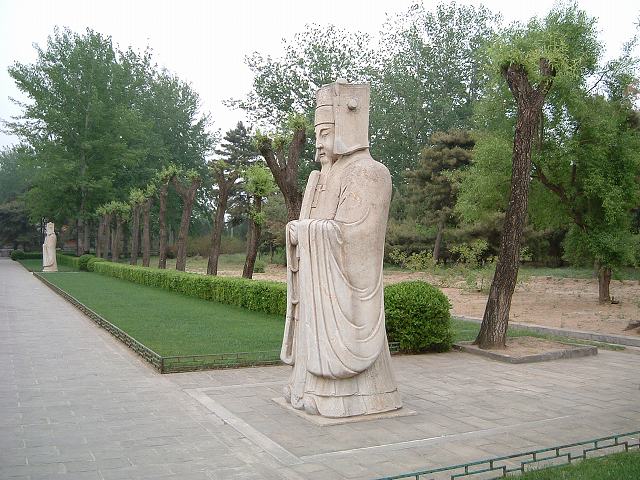 明十三陵・神道の写真の写真