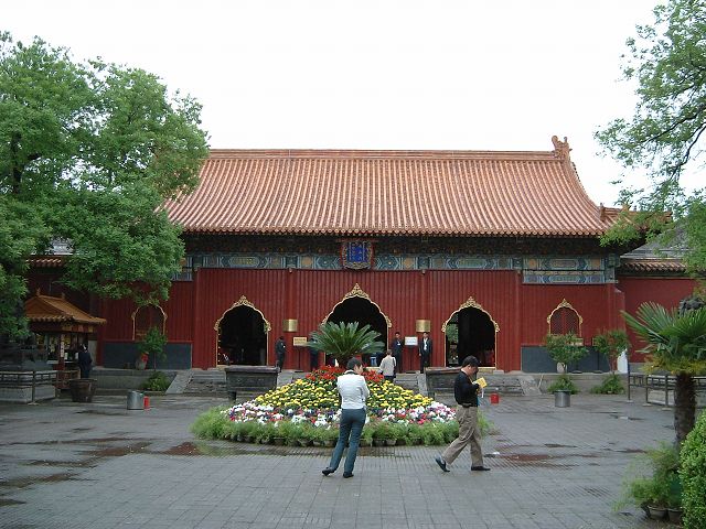 北京・雍和宮の写真の写真