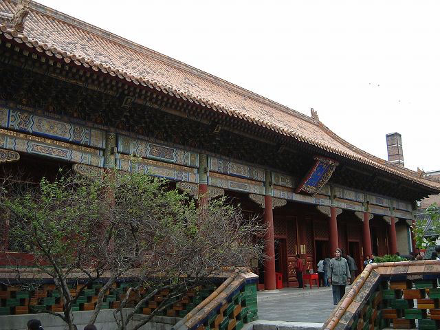 北京・雍和宮の写真の写真