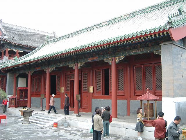 北京・雍和宮の写真の写真