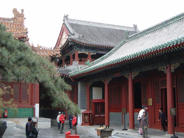 北京・雍和宮の写真の写真