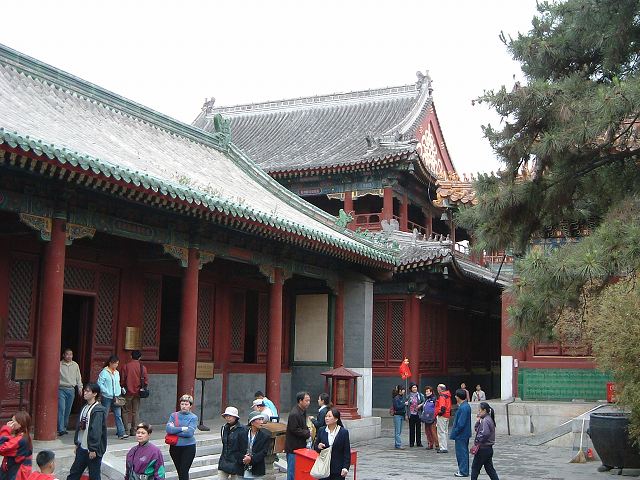 北京・雍和宮の写真の写真