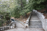 ニース城・入り口の階段