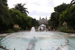 モナコ・カジノ庭園の噴水 ( Jardins du Casino)