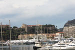 モナコ港と大公宮殿