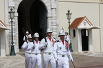 モナコ公国・夏服の衛兵交替式