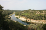 ポン・デュ・ガール・対岸から見たガルドン川