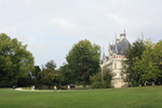 アゼー・ル・リドー城・庭園と館の塔