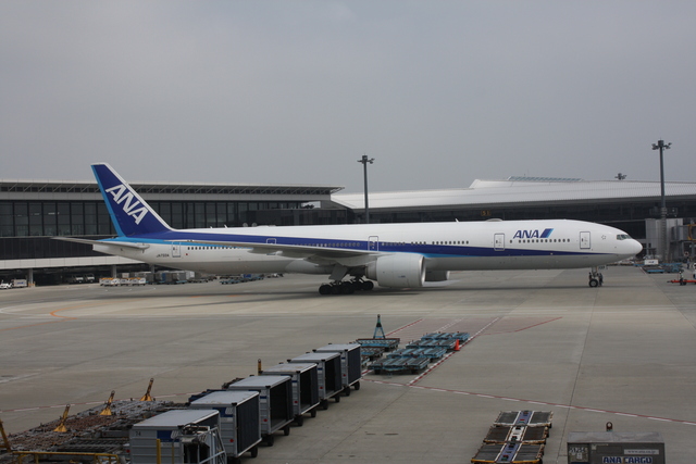 ANA・777-300ERの写真の写真