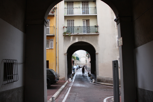 ニース・旧市街の風景の写真の写真