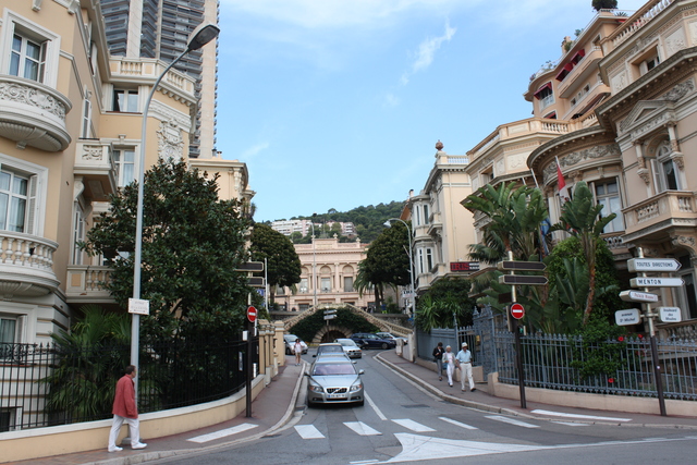 モナコ・モンテカルロ地区・サン・ミッシェル通りの写真の写真