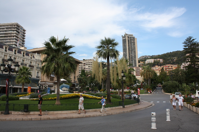 モナコ・モンテカルロ地区・グランカジノ付近の写真の写真