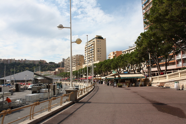 モナコ・アルベール1世大通りの写真の写真