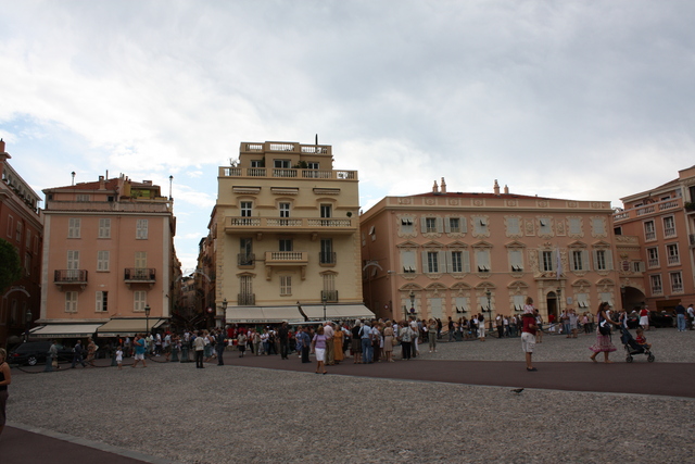 モナコ・宮殿前広場の写真の写真