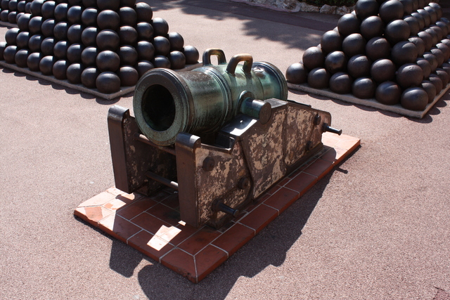 モナコ・大砲の写真の写真