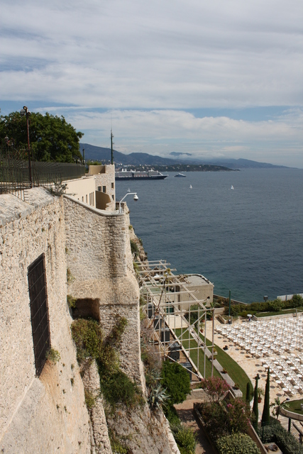 モナコ地区は城壁で囲まれているの写真の写真