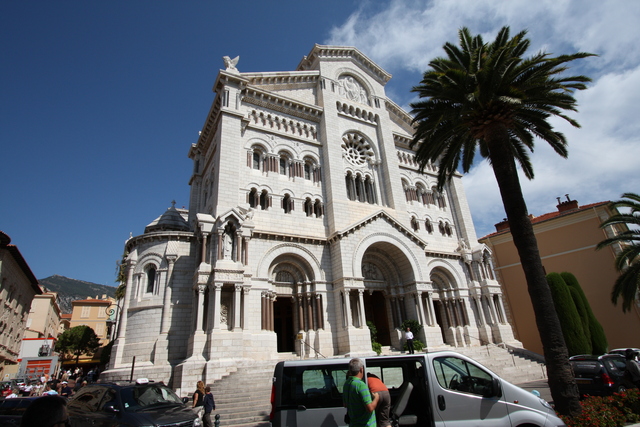 モナコ大聖堂・正面の写真の写真