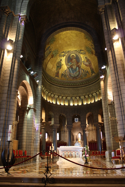 モナコ大聖堂・天井画の写真の写真