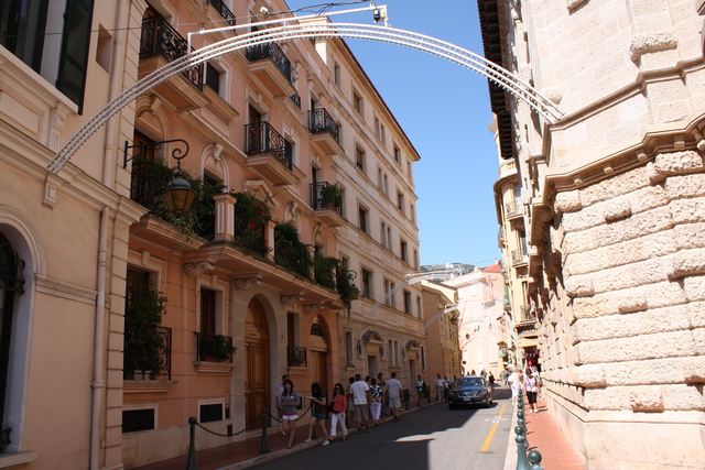 モナコ・コロネル・ベランド・ド・カストロ通りの写真の写真