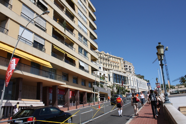 モナコ・F1グランプリのレースではこの道を走るの写真の写真