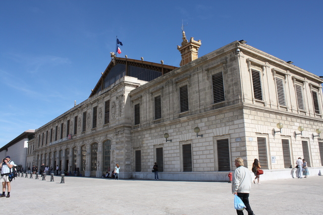 マルセイユ駅・駅舎の写真の写真