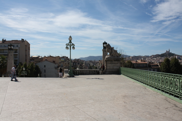 マルセイユ駅・駅前広場の写真の写真