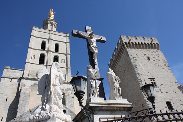 アヴィニョン・ボーサン作「キリスト受難」の写真の写真