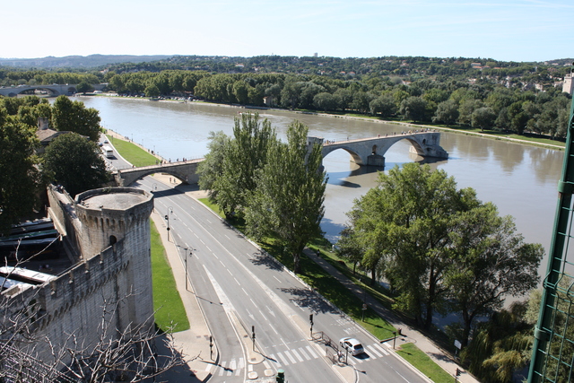 ロシェ・デ・ドン公園から見たサン・ベネゼ橋の写真の写真