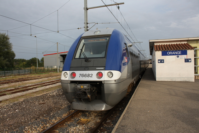 フランス・オランジュ駅・フランス国鉄の写真の写真