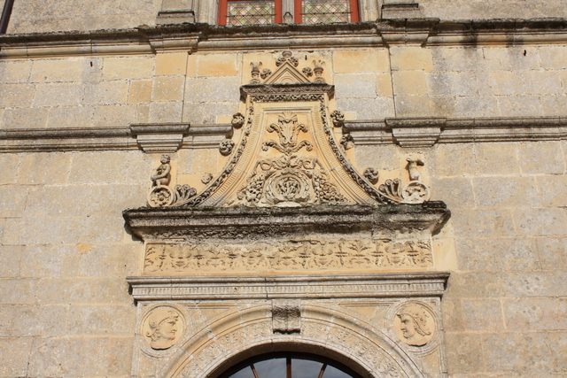 アゼー・ル・リドー城・ロワールの古城の中では比較的シンプルな装飾の写真の写真