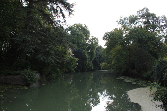 アゼー・ル・リドー城・庭園１の写真の写真