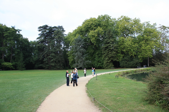 アゼー・ル・リドー城・同心円状の通路の写真の写真