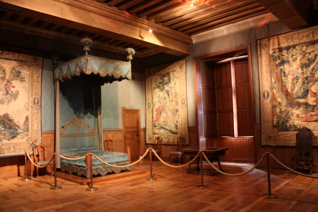 アゼー・ル・リドー城・大寝室の写真の写真