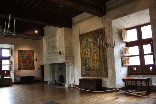 アゼー・ル・リドー城・大広間の写真の写真