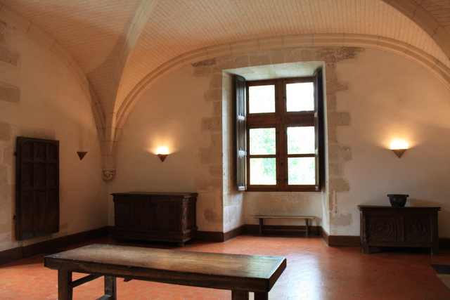 アゼー・ル・リドー城・厨房の写真の写真