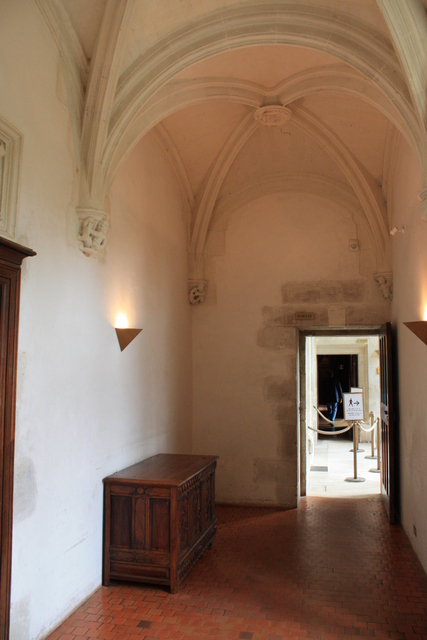 アゼー・ル・リドー城・廊下の写真の写真