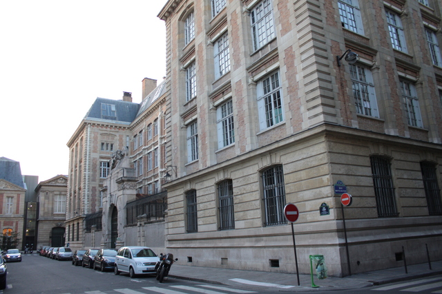 パリ・3区の小学校の写真の写真