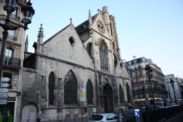 パリ・サン・ニコラ・デ・シャン教会の写真の写真