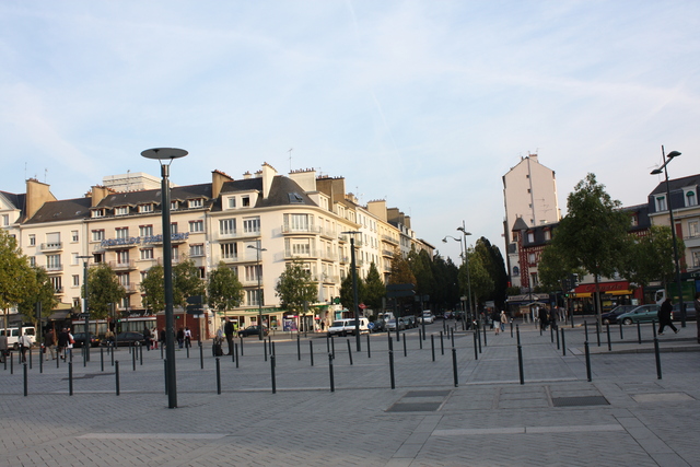 レンヌ駅前広場の写真の写真