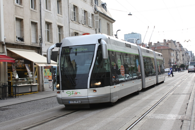 フランス・ナンシー・路面電車・TVRの写真の写真