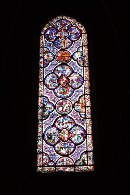 シャルトル大聖堂・ステンドグラスの写真の写真