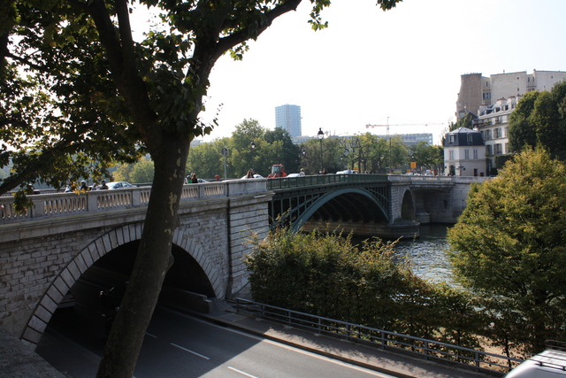 パリ・シュリー橋の写真の写真