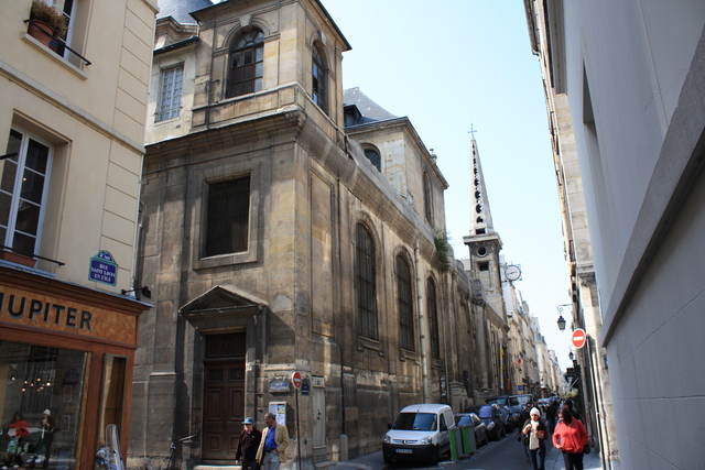 パリ・サン・ルイ・アン・リル教会の写真の写真