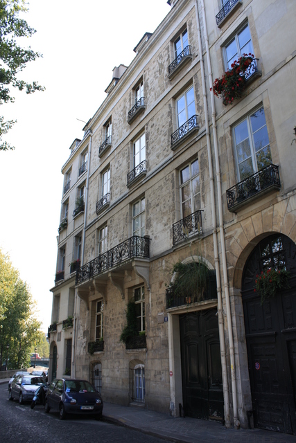 パリ・アンジュー通りの写真の写真