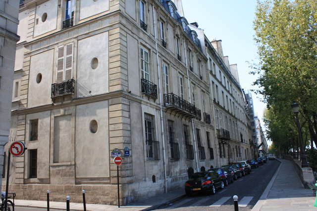 パリ・アンジュー通りシュリー橋付近の写真の写真