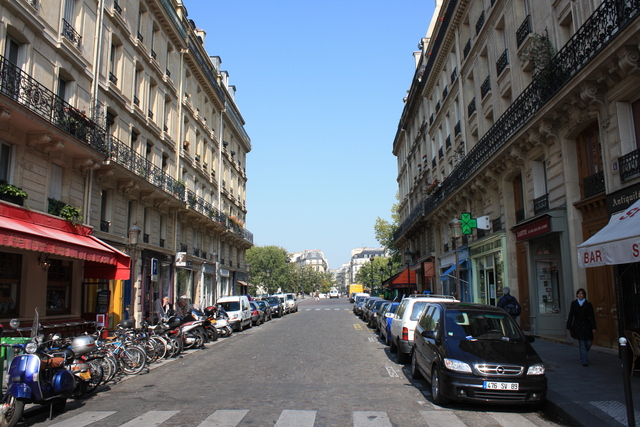 パリ・ジャン・デュ・ベレ通りの写真の写真