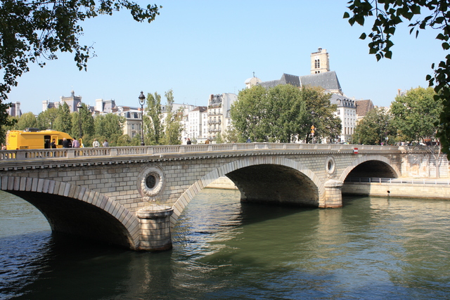 パリ・ルイ・フィリップ橋の写真の写真